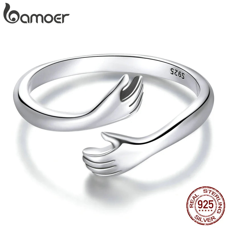 BAMOER 925 Sterling Silver Hug